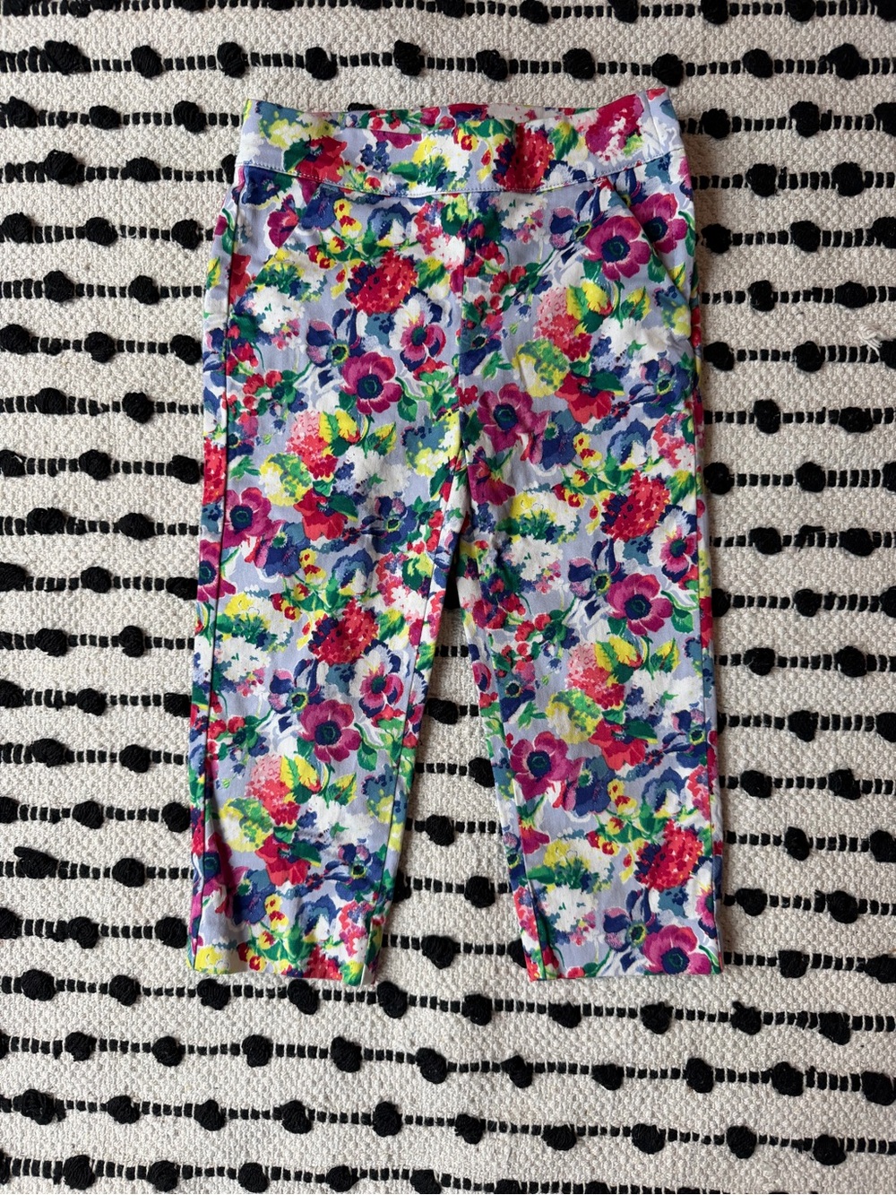 Janie and Jack Floral Pants